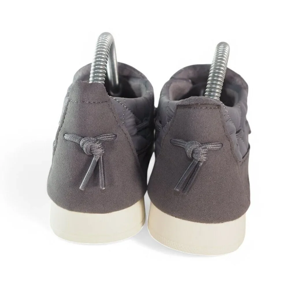 Sperry Moc-Sider Quilted Nylon Casual Shoes Grey STS87050‎ Women's 8M